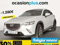 Blanco Usado 2018 Mazda CX-3 Luxury SUV | 15.910 € (Precio justo)