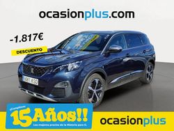 Azul Usado 2018 Peugeot 5008 GT SUV | 19.790 € (Precio justo)