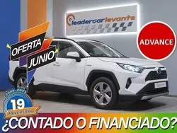 Blanco Usado 2019 Toyota RAV4 Hybrid Advance SUV | 26.000 € (Precio justo)