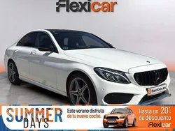 Blanco Usado 2019 Mercedes C220 Berlina | 27.490 € (Precio justo)