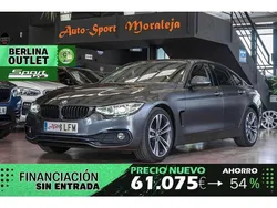 Gris Usado 2020 BMW 418 Gran Coupé Sport Line Coupe | 26.400 € (Precio justo)