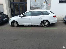 Blanco Usado 2015 Seat Leon ST CONNECT Familiar | 10.500 € (Precio justo)
