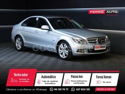 Gris Usado 2008 Mercedes C180 Avantgarde Berlina | 13.490 € (Precio justo)