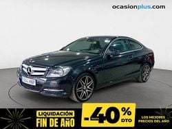 Negro Usado 2013 Mercedes C220 Coupe | 13.450 € (Precio justo)