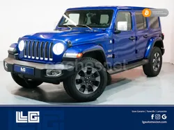 Violeta / lila Usado 2019 Jeep Wrangler Unlimited Sport SUV | 46.990 € (Un poco caro)