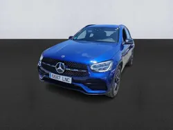 Azul Usado 2021 Mercedes GLC220 SUV | 40.600 € (Buen precio)