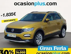 Amarillo Usado 2021 VW T-Roc Advance SUV | 18.355 € (Buen precio)