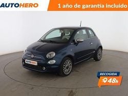 Azul Usado 2018 Fiat 500 Lounge Utilitario | 9499 € (Precio justo)