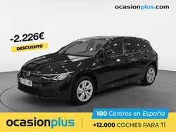 Negro Usado 2022 VW Golf VIII Life | 22.350 € (Precio justo)