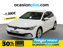 Blanco Usado 2023 VW Golf VIII Life Berlina | 21.900 € (Precio justo)