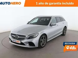 Gris Usado 2020 Mercedes C220 Familiar | 29.047 € (Precio justo)