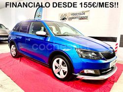 Azul Usado 2018 Skoda Fabia Ambition Familiar | 11.900 € (Caro)