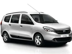 Rojo Usado 2020 Dacia Lodgy Monovolumen | 15.910 € (Precio justo)
