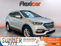 Gris Usado 2016 Hyundai Santa Fe SUV | 18.990 € (Un poco caro)