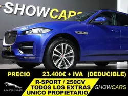 Azul Usado 2019 Jaguar F-Pace R-Sport SUV | 22.400 € (Super precio)