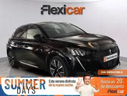 Negro Usado 2021 Peugeot 208 GT-line Utilitario | 13.470 € (Precio justo)