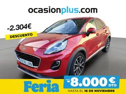 Rojo Usado 2021 Ford Puma Titanium Recogida | 17.650 € (Precio justo)