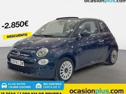 Azul Usado 2022 Fiat 500C Dolcevita Descapotable | 10.264 € (Buen precio)