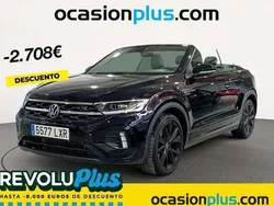Negro Usado 2022 VW T-Roc Cabriolet R-line Descapotable | 27.082 € (Super precio)