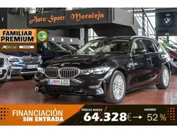Negro Usado 2019 BMW 320 Luxury Line Familiar | 28.400 € (Precio justo)