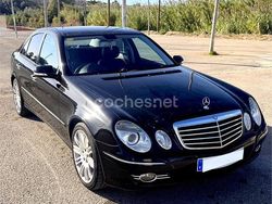 Negro Usado 2008 Mercedes E280 Avantgarde Berlina | 5499 €