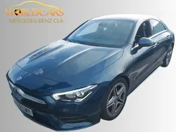 Azul Usado 2021 Mercedes CLA200 AMG line Berlina | 32.995 € (Precio justo)