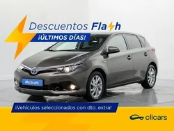 Marrón Usado 2016 Toyota Auris Hybrid Active Berlina | 14.290 € (Precio justo)