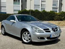 Gris / plata Usado 2005 Mercedes SLK200 Descapotable | 10.400 € (Buen precio)