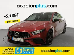 Rojo Usado 2021 Mercedes A45 AMG AMG Berlina | 56.490 € (Precio justo)
