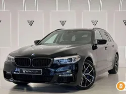 Negro Usado 2018 BMW 540 Luxury Line Familiar | 29.900 €