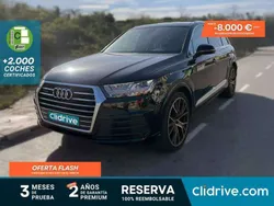 Negro Usado 2017 Audi Q7 Sport SUV | 38.690 € (Un poco caro)