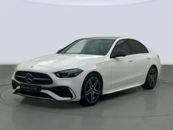 Blanco Usado 2024 Mercedes C200 AMG line Berlina | 42.900 € (Buen precio)