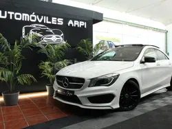Blanco Usado 2013 Mercedes CLA220 AMG line Berlina | 20.990 € (Precio justo)