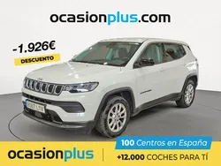 Blanco Usado 2022 Jeep Compass Longitude SUV | 21.190 € (Precio justo)
