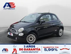 Negro Usado 2019 Fiat 500 Lounge Utilitario | 9950 € (Precio justo)