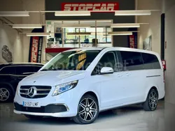 Blanco Usado 2021 Mercedes V300 Exclusive Monovolumen | 69.900 € (Precio justo)