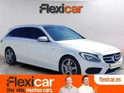 Amarillo Usado 2017 Mercedes C200 AMG line Familiar | 23.490 €