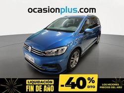 Azul Usado 2016 VW Touran Sportline Monovolumen | 20.900 € (Precio justo)