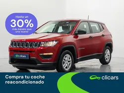 Rojo Usado 2019 Jeep Compass Limited SUV | 15.490 € (Precio justo)
