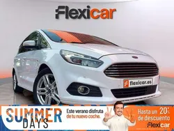 Blanco Usado 2016 Ford S-MAX Titanium Monovolumen | 14.890 € (Precio justo)