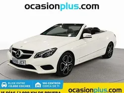 Blanco Usado 2015 Mercedes E400 Descapotable | 32.200 €