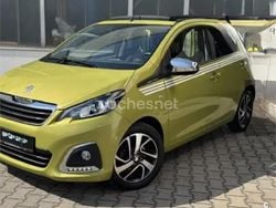 Amarillo Usado 2018 Peugeot 108 Allure Berlina | 9999 € (Un poco caro)