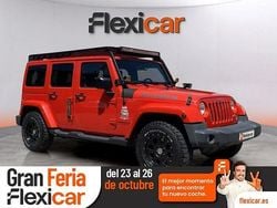 Naranja Usado 2015 Jeep Wrangler Sahara SUV | 30.990 € (Precio justo)