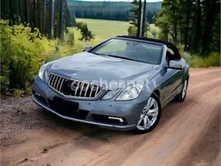Gris / plata Usado 2010 Mercedes E250 Elegance Descapotable | 15.000 € (Precio justo)