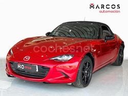 Rojo Usado 2024 Mazda MX5 Prime-Line Descapotable | 29.900 € (Un poco caro)
