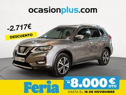Gris Usado 2018 Nissan X-Trail N-Connecta SUV | 17.900 € (Precio justo)