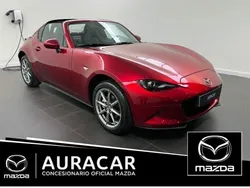 Rojo Nuevo 2025 Mazda MX5 Exclusive-Line Descapotable | 34.500 € (Precio justo)