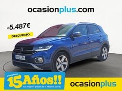 Azul Usado 2021 VW T-Cross Sportline SUV | 22.300 € (Precio justo)