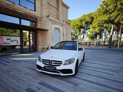 Blanco Usado 2015 Mercedes C220 Berlina | 22.500 € (Caro)