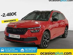 Rojo Usado 2020 Skoda Kamiq Monte Carlo SUV | 18.500 € (Precio justo)